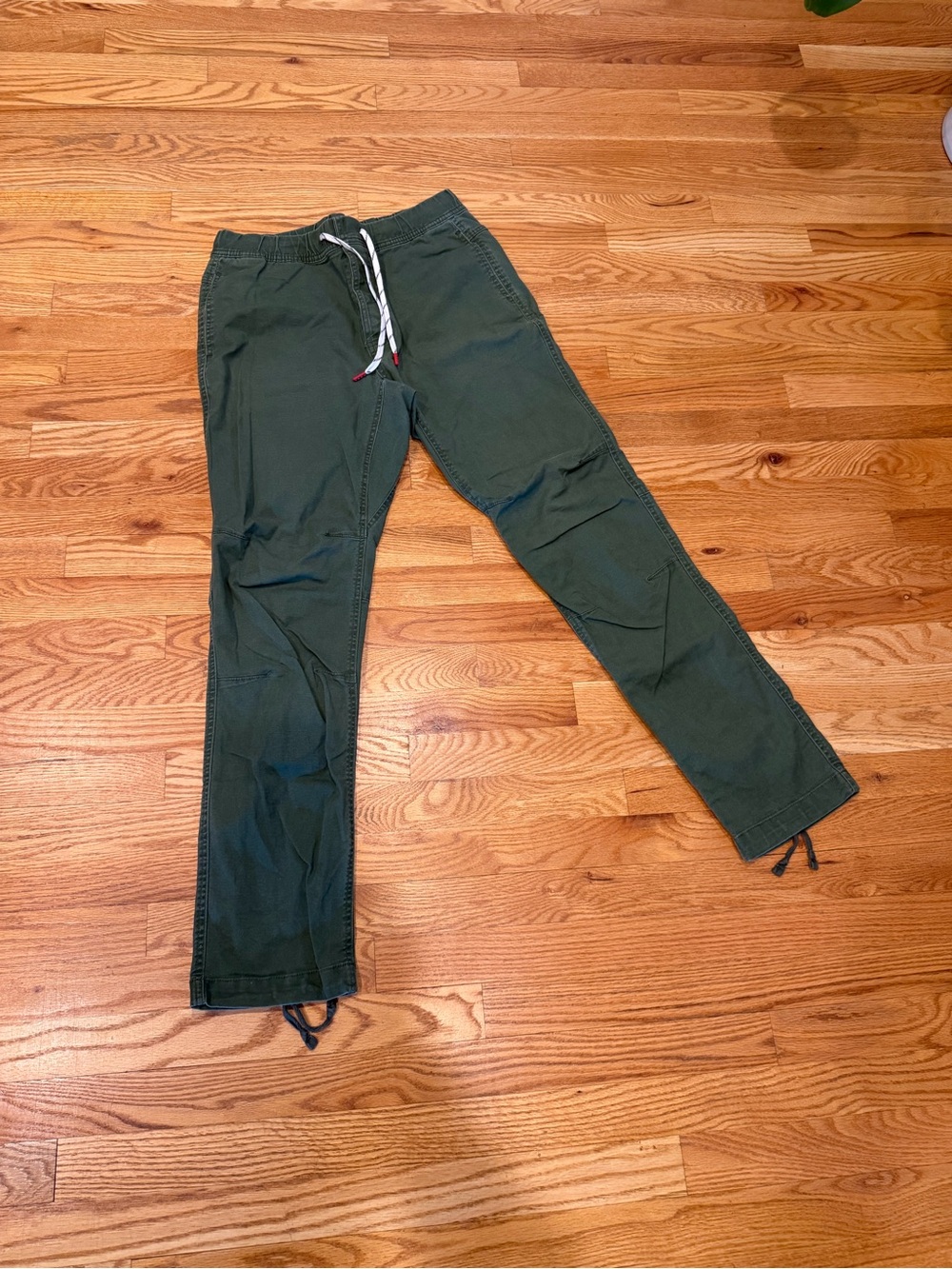 Topo Designs Olive Drawstring Cargo Pants